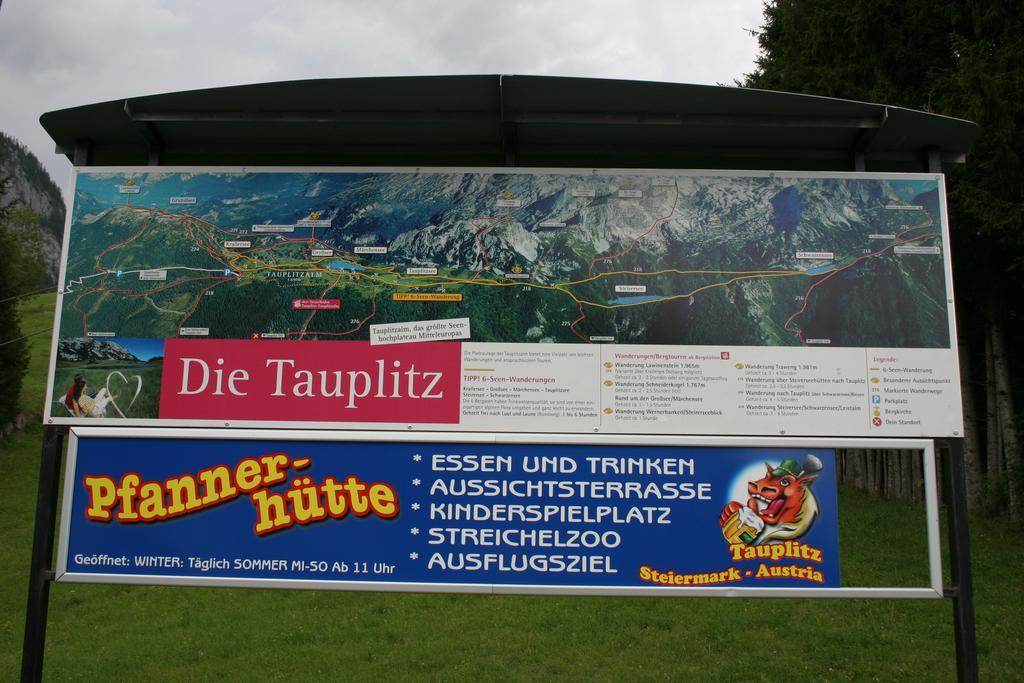 Appartement Bergblick Tauplitz Buitenkant foto